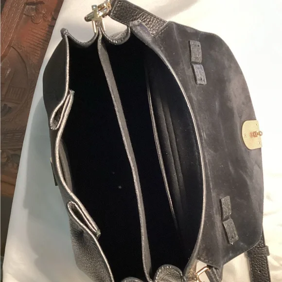 FURLA Black Leather Bag - Picture 5 of 12